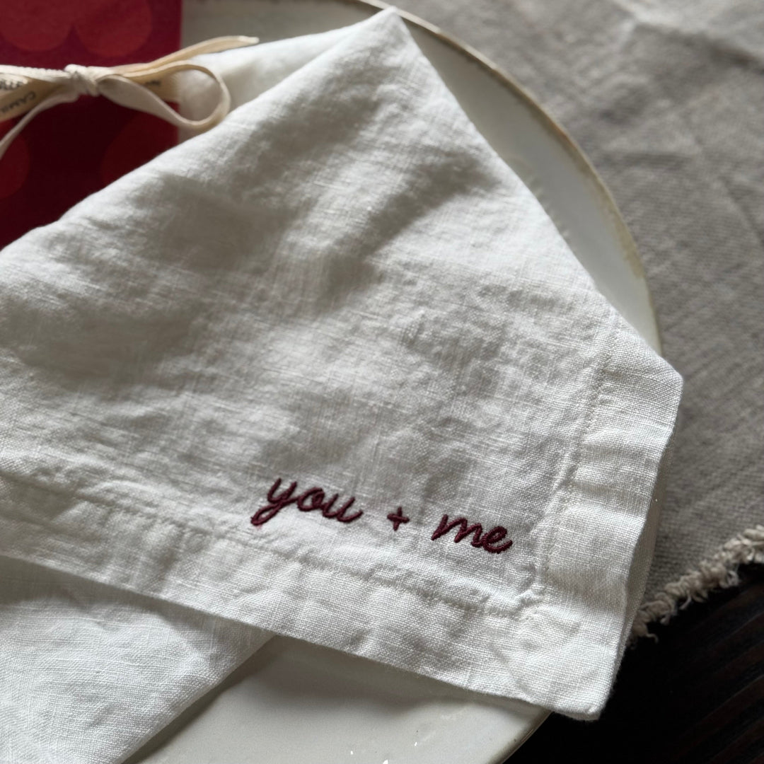 What about a cosy Valentine's dinner at home? Creating magic in the little things.