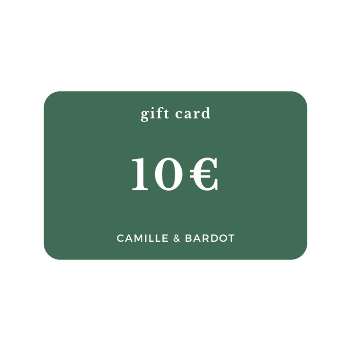 Camille & Bardot Cadeaubon (Digitaal)