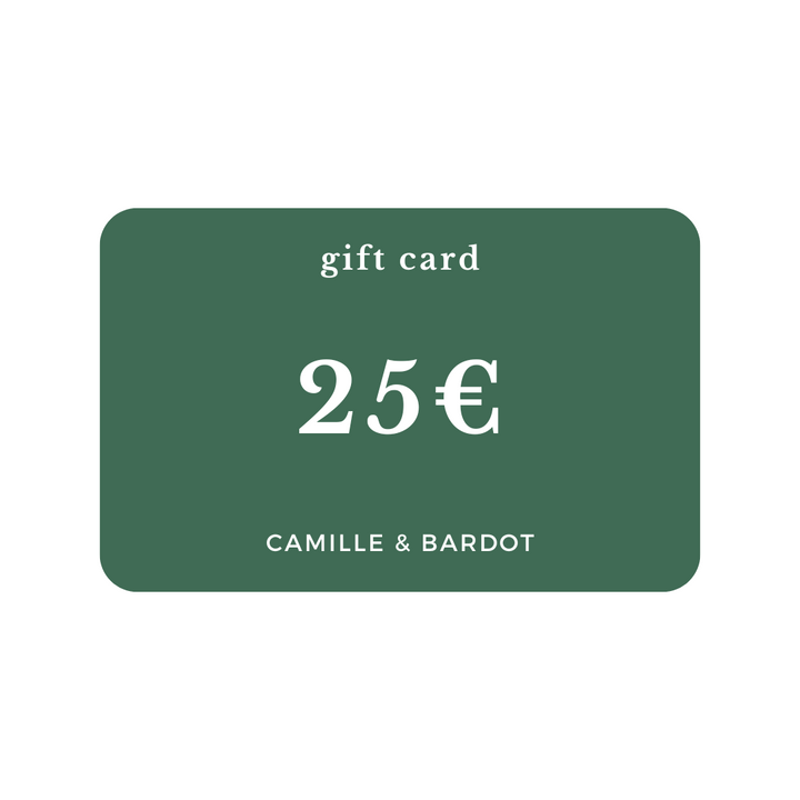 Camille & Bardot Cadeaubon (Digitaal)