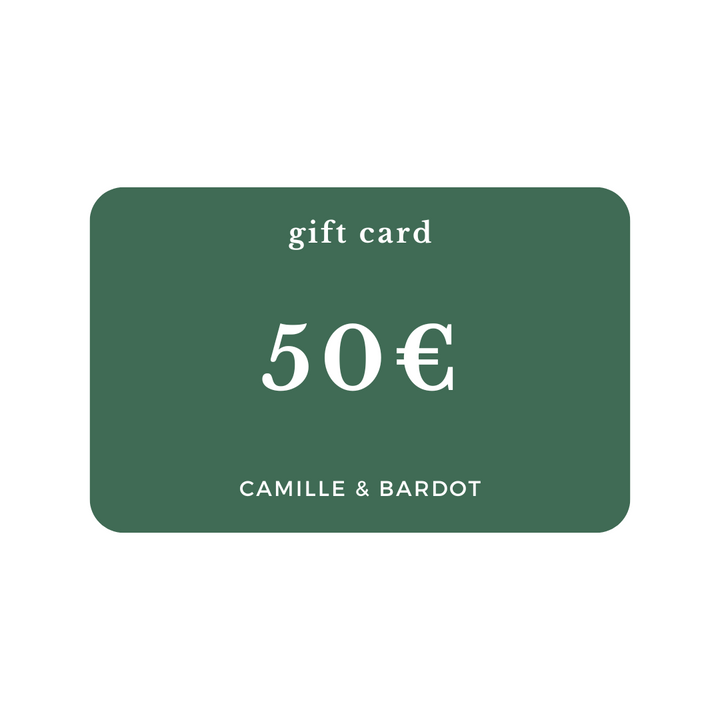 Camille & Bardot Cadeaubon (Digitaal)