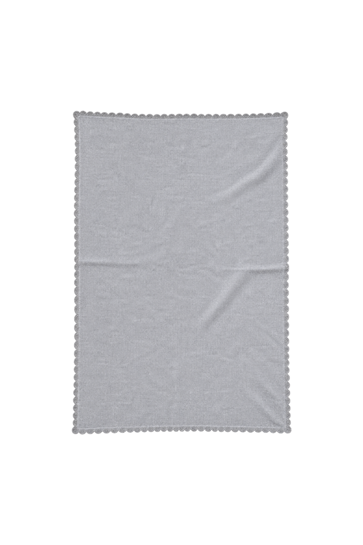 Cashmere Scalloped Baby Blanket