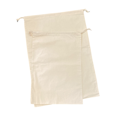 Set of Basic Cotton Laundry Bags