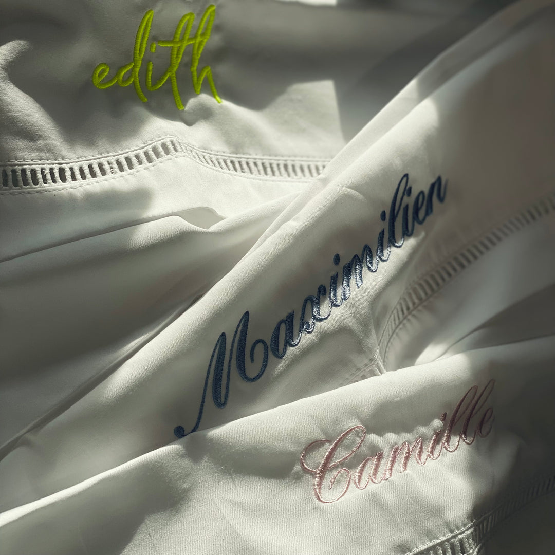 Hemstitch Crib Sheet