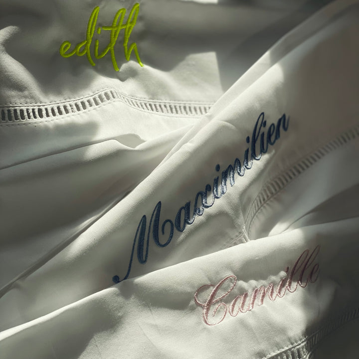 Hemstitch Crib Sheet