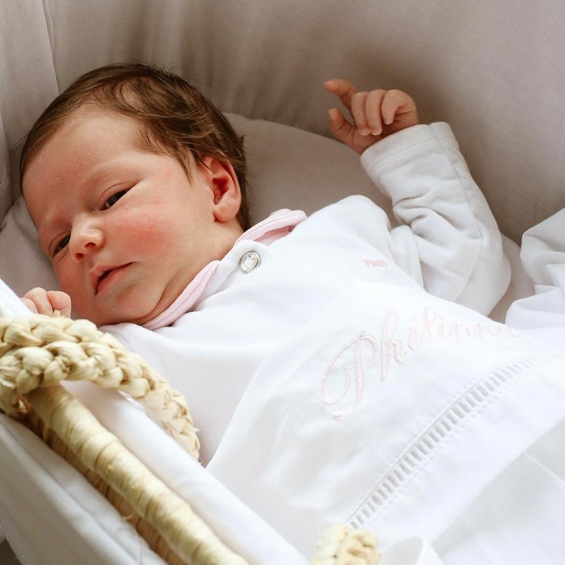 Hemstitch Crib Sheet